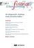 Finance & bien commun n.36 - un diagnostic réaliste mais inconfortable !
