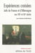 Expériences croisées - juives en France et d'Allemagne aux XIX-XX siècles