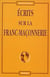 Écrits sur franc-maçonnerie