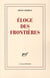 Éloge des frontières