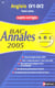 ABC du Bac Tome 20 : sujets corriges (édition 2005)
