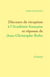 Discours de réception à l'Académie Française