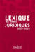 Lexique des termes juridiques 2022-2023 30ed