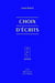 Choix d'écrits