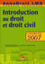 Introduction au droit et droit civil - examens 2007