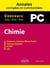 Chimie PC - annales corrigees et commentées concours 2018/2019/2020
