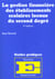 Gestion financiere des ets scolaires du 2nd degre - 8eme ed.