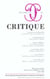 Revue Critique n.691