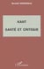 Kant, santé et critique