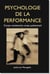 Psychologie de la performance : corps motionnel, corps pulsionnel