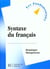 La syntaxe du francais