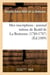 Mes inscriptions : journal intime de restif de la bretonne (1780-1787) (ed.1889)