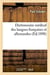Dictionnaire médical des langues françaises et allemandes. Dictionnaire médical allemand-français