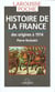 Histoire de la france des origines a 1914