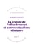 La crainte de l'effondrement et autres situations cliniques