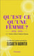 Qu'est-ce qu'une femme ? 1772-1774
