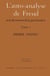 Autoanalyse de Freud - tome 1