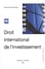 Droit international de l'investissement