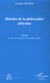 Histoire de la philosophie africaine t.1 - le berceau égyptien de la philosophie