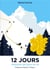 12 jours - histoires de jours en or - illustrations, couleur