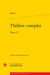 Théâtre complet Tome 5