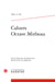 Cahiers octave mirbeau n.28 - 2021 - varia