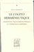 Le cogito herméneutique - l'herméneutique philosophique et l'héritage cartésien