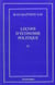 LECONS D'ECONOMIE POLITIQUE - VOLUME IV