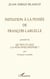 Initiation à la pensée de François Laruelle - qu'est-ce que la non-philosophie ?