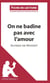 Fiche de lecture : on ne badine pas avec l'amour d'Alfred de Musset - résumé complet et analyse détaillée de l'oeuvre