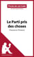 Fiche de lecture : le parti pris des choses de Francis Ponge : résumé complet et analyse détaillée de l'oeuvre