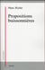 Propositions buissonnières