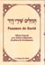 Psaumes de david hebreu francais - blanc tehilim