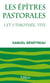 Les epitres pastorales. 1 et 2 timothee, tite. commentaire biblique ceb