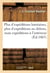 Plus d'expeditions lointaines, plus d'expeditions au dehors, mais expeditions a l'interieur