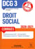 Dcg 3 - droit social - dcg 3 droit social - corriges - 2020-2021 (édition 2020/2021)