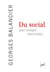 Du social par temps incertain