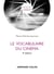 Le vocabulaire du cinéma - 4e édition