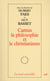 Camus, la philosophie et le christianisme