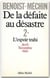 De la défaite au désastre t.2 - l'esprit trahi, avril 1942-novembre 1942