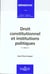 Droit constitutionnel et institutions politiques