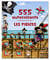 Les Pirates - 555 autocollants