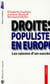 Droites populistes en Europe - les raisons d'un succès
