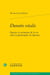 Duratio vitalis : figures et variations de la vie dans la philosophie de Spinoza