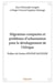 Migrations comparees et problemes d urbanisation pour le developpement de l afrique - preface de gas