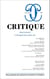 Revue Critique n.900 : Riad Sattouf : L'étrangeté du monde réel