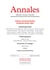 Annales. Histoire, Sciences Sociales, 77e année, n° 1/2022