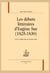Les débuts littéraires d'Eugène Sue (1825-1830)