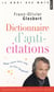 Dictionnaire d'anti-citations