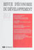 Revue d'économie du développement n.1